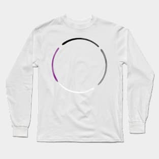 Pride in minimalism (ace pride) Long Sleeve T-Shirt